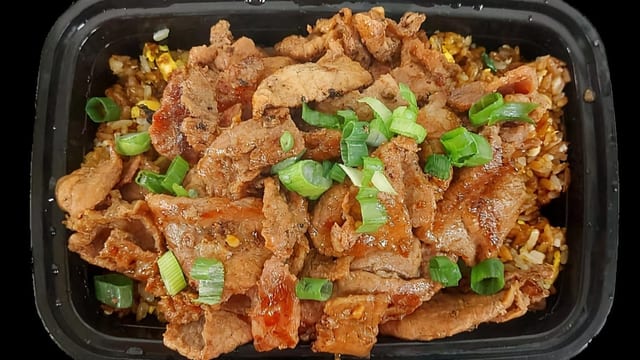 BBQ Beef Fried Rice.