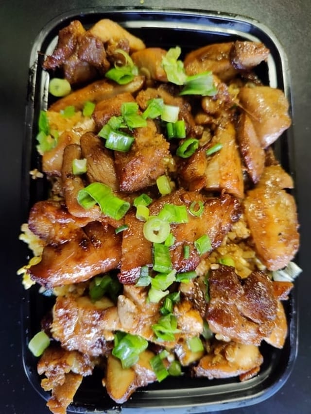 BBQ Chicken Fried Rice.