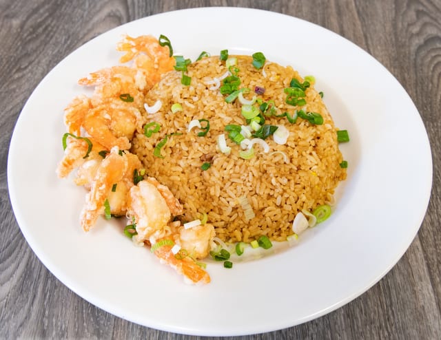 Grilled Shrimp Fried Rice.