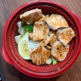 Grilled Salmon Bowl