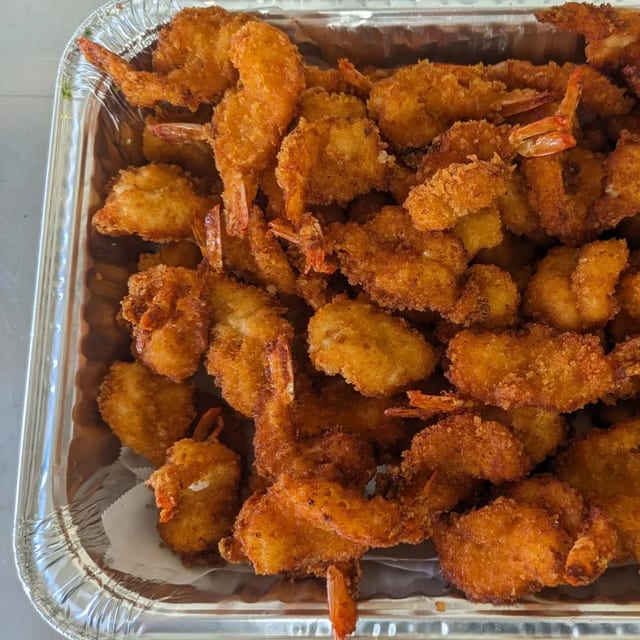 Crispy Shrimp Party Tray.