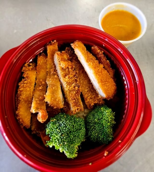 Chicken Katsu with Curry Bowl.