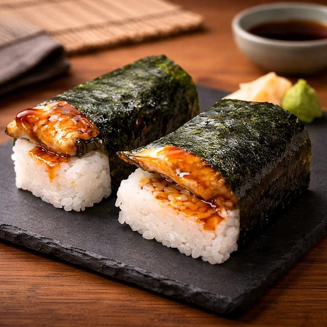 Unagi (Eel) Musubi.