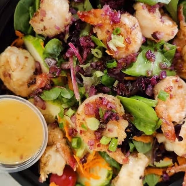 Grilled Shrimp Salad.