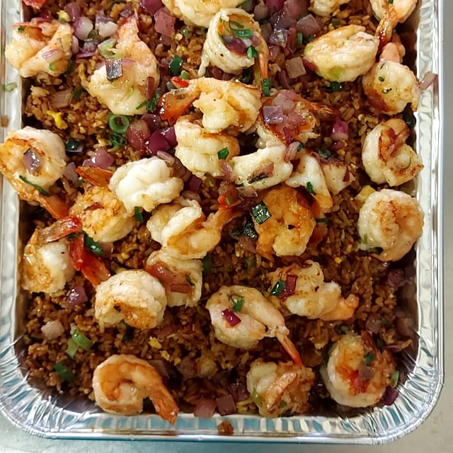 Grill Shrimp Fried Rice Catering.
