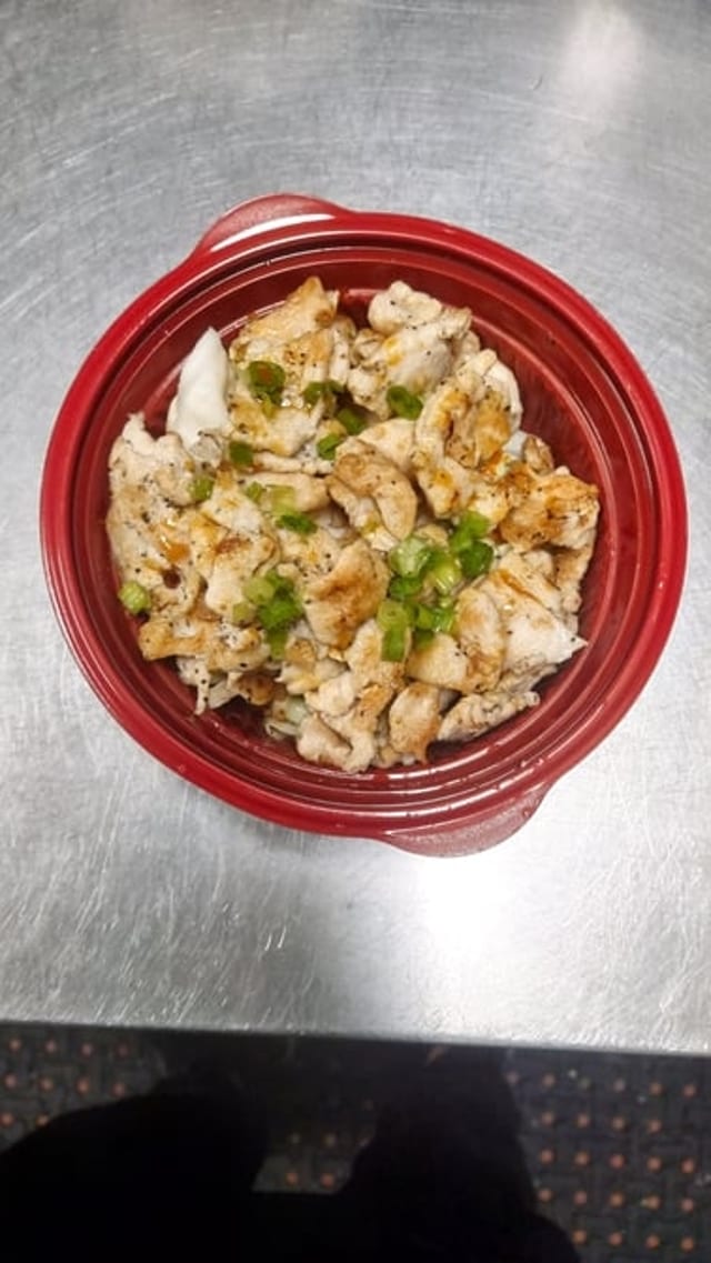 Teriyaki Chicken Breast Rice Bowl.
