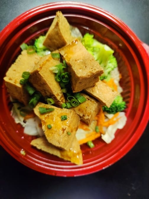 Teriyaki Tofu Bowl.