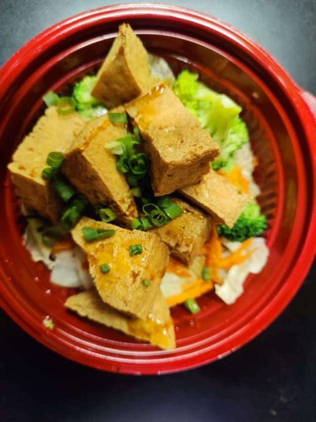Teriyaki Tofu Bowl.
