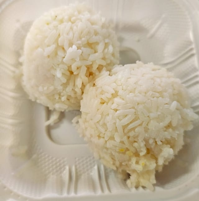 Steamed Rice.