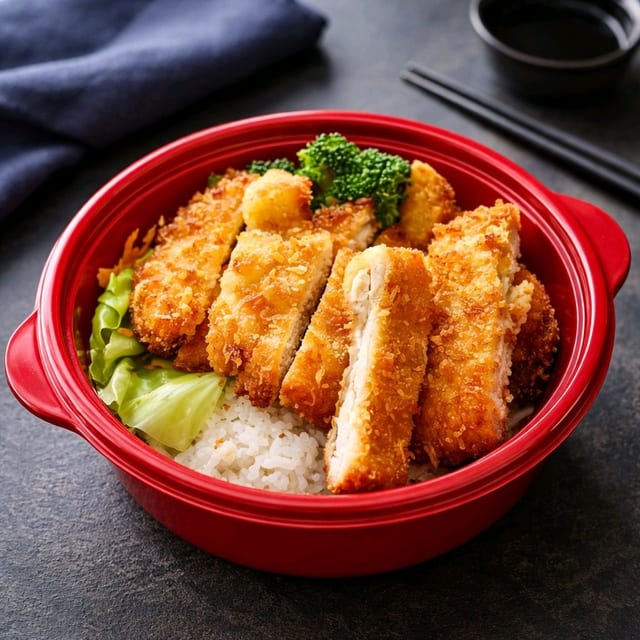 Chicken Katsu Rice Bowl.