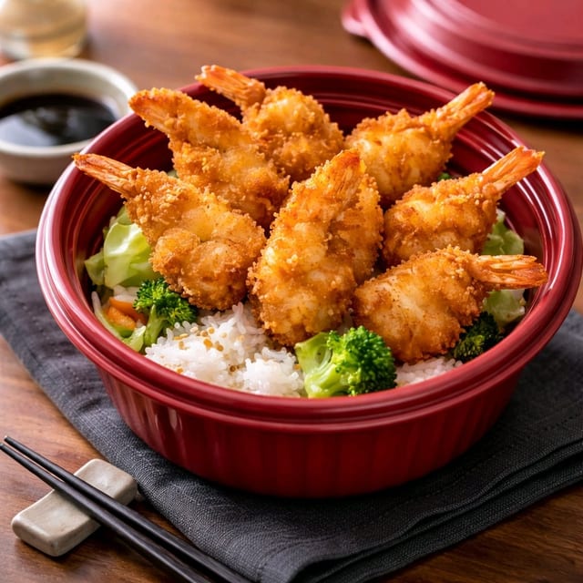 Crispy Shrimp Bowl.