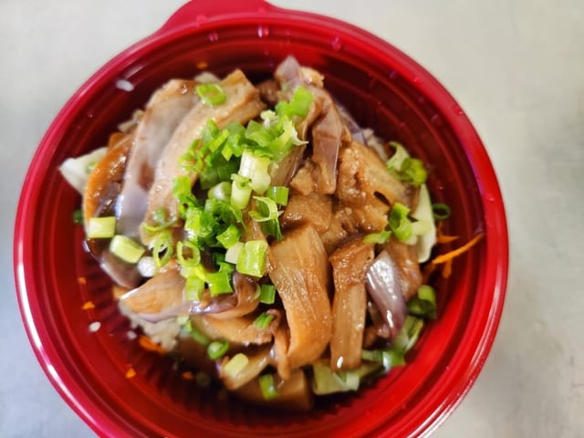 Garlic Eggplant Bowl.