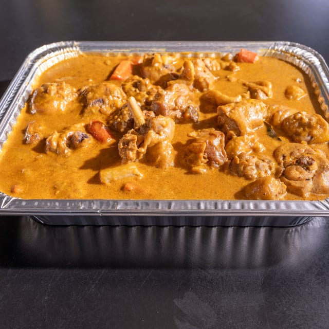 Curry Chicken Tray.